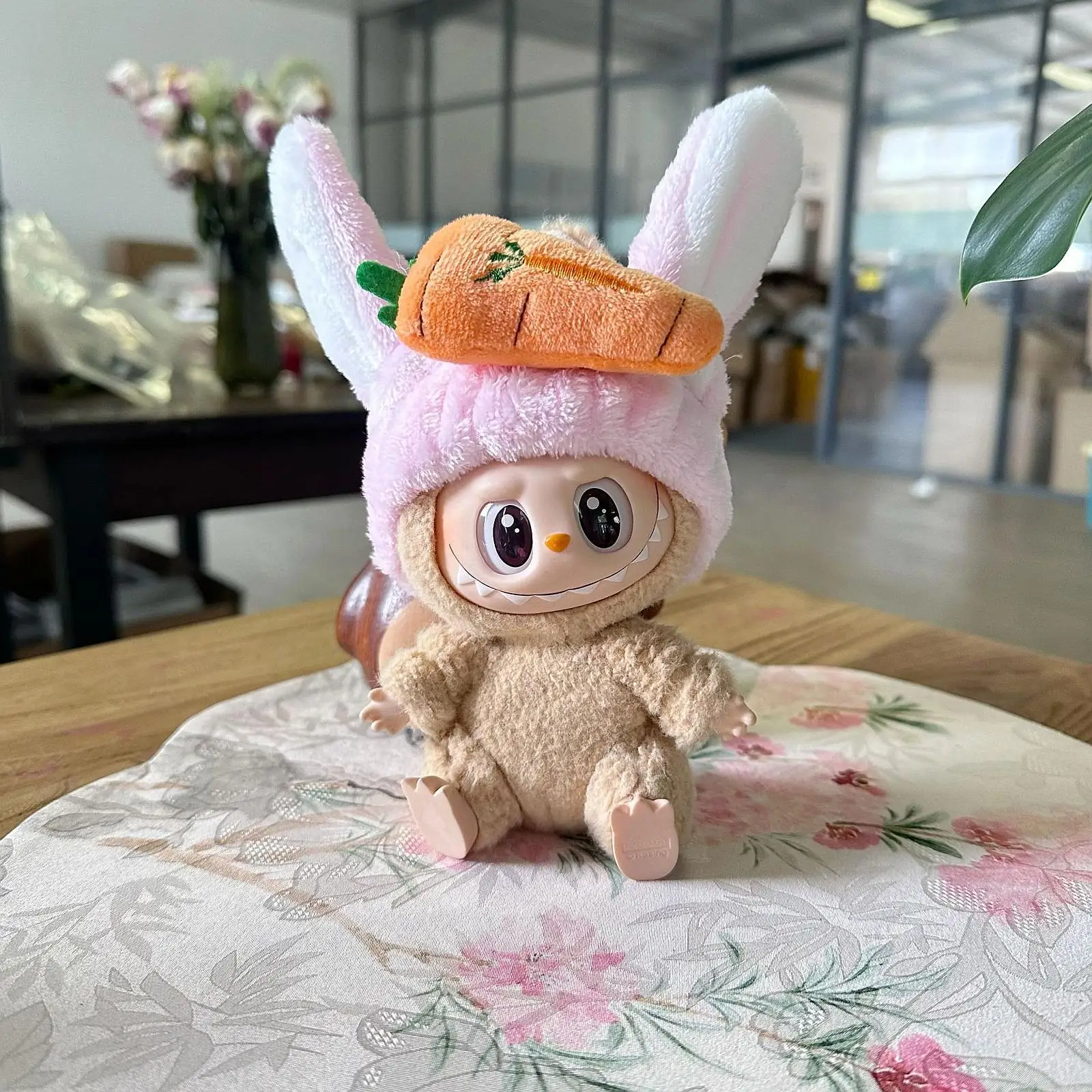 

Carrot Headband for 15cm-17cm Plush Doll, Fun Hair Accessory for Stuffed Animals