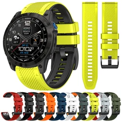 QuickFit 22mm 26mm Silicone Watch Strap For Garmin Fenix 7X 7 6 6X 5 5X Plus/Epix Pro Gen 2 47mm 51mm/MARQ Wrist Band Bracelet