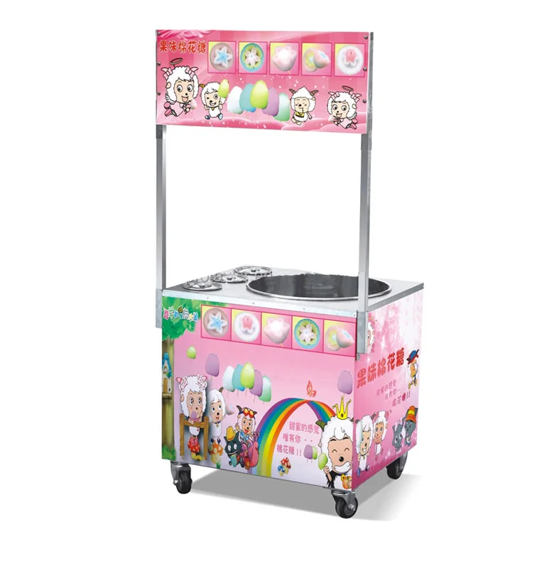 Electric Cotton Candy Machine For Sale Commercial / Flower Cotton Candy Maker