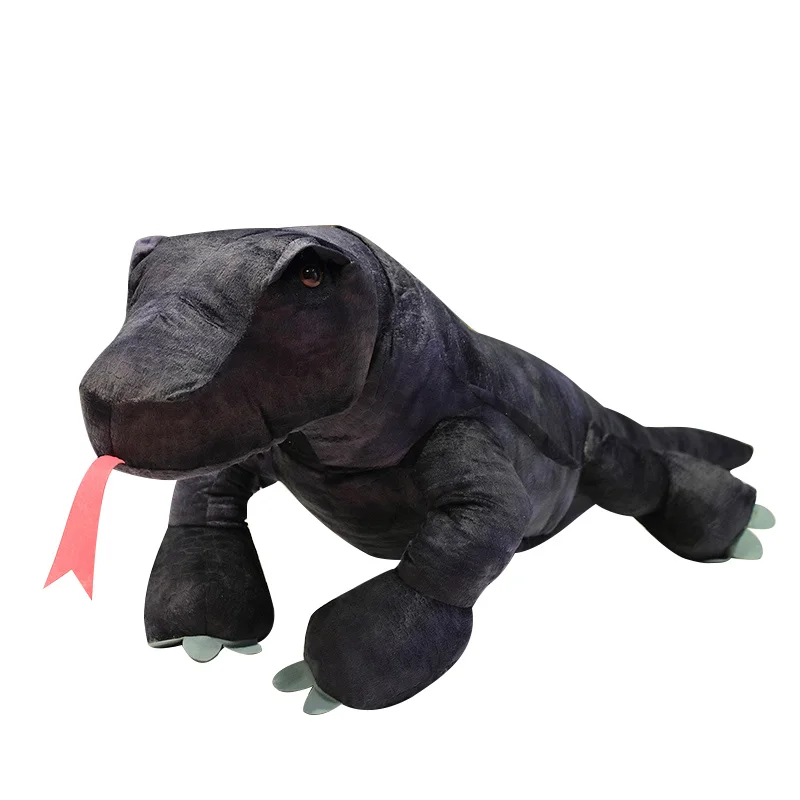 40-120cm Simulation Lizard Plush Toy Realistic Stuffed Wild Animals Dolls Monitor lizard Toy Gifts For Children Boys