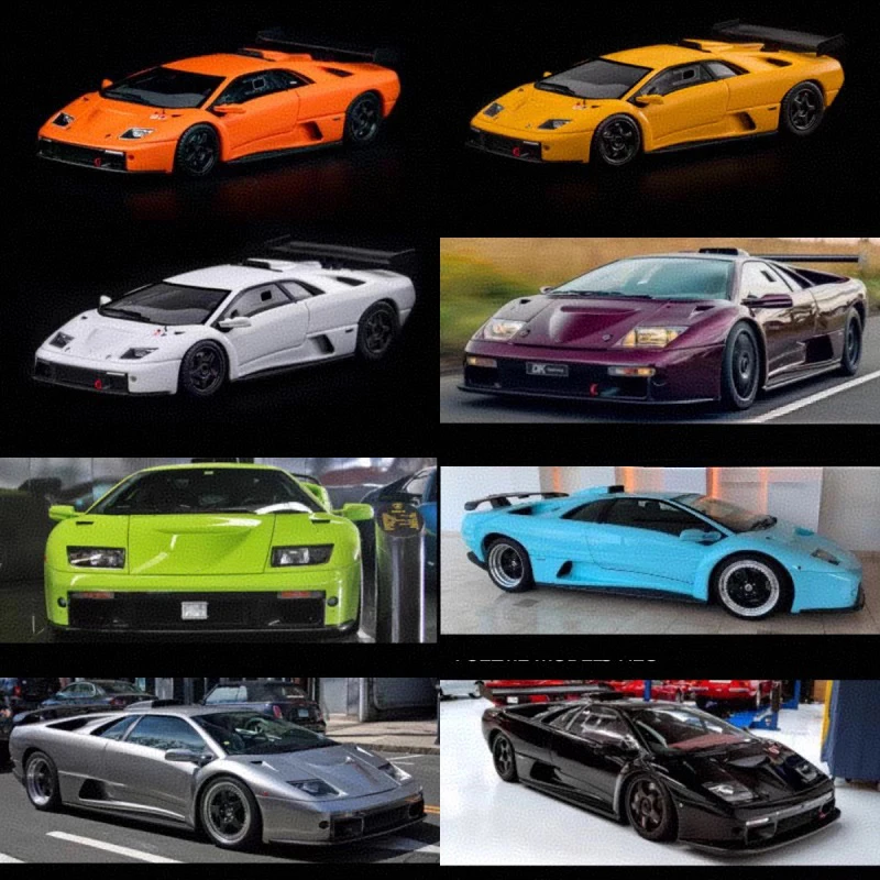 

Fuelme 1:64 Diablo Resin Car Model Top Quality Collection Miniature Gift Toy Limited299