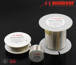 1pcs German Mundorf MSolder Supreme solder SilverGold SOLDERS 1mm 1M/50g/100g/330g 99.99% Silver/Gold free shipping