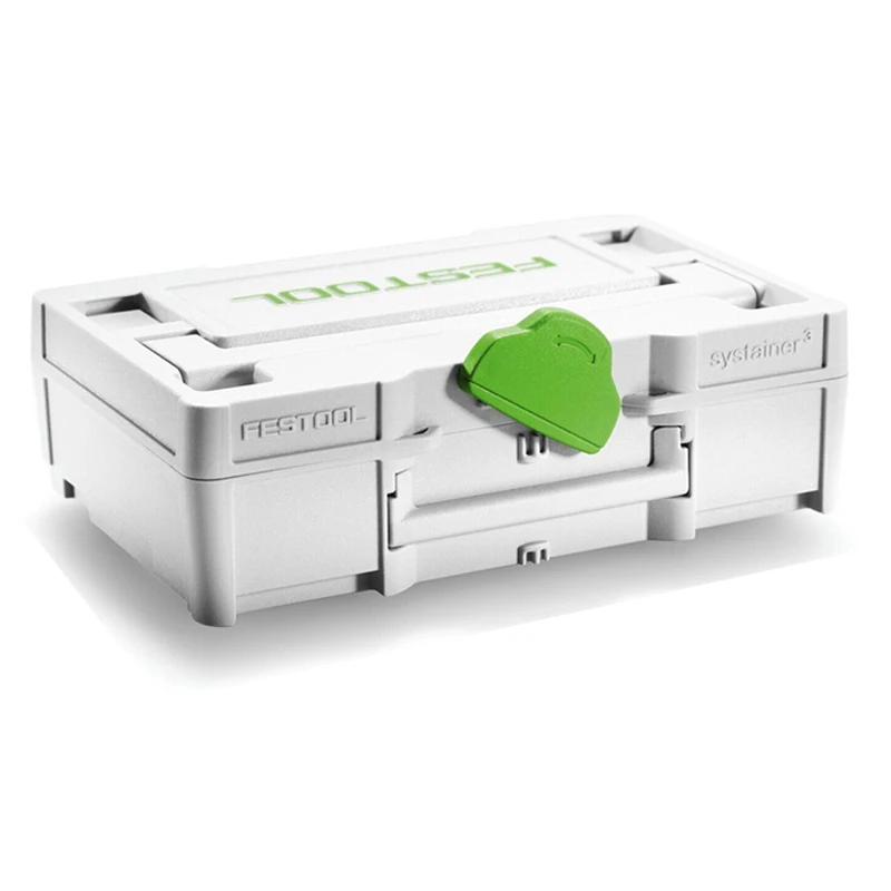 Imagem -06 - Festool 205398 205399 Systainer3 de Bolso Sys3 Xxs 33 Acessórios de Ferramentas Caixa de Contenimento Requintada Caixa de Ferramentas Durável