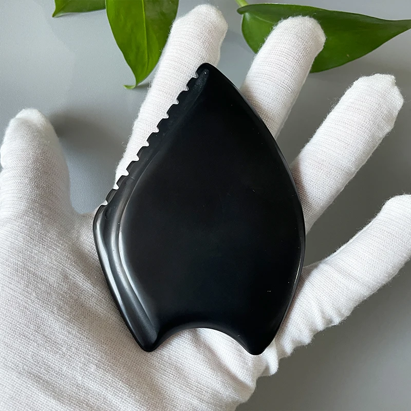 Gua Sha Facial Massage Tools, Gua Sha Scraping Tools for Face, Bian Stone Traditional Massage Tool Traditional Scraper Tool
