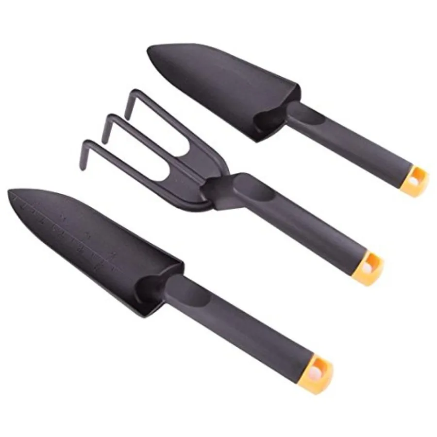 

Garden Hand Tools Set Fiber Composite Garden Trowel Transplanter and Cultivator Extra Strength Nylon Fiberglass Lightweight but