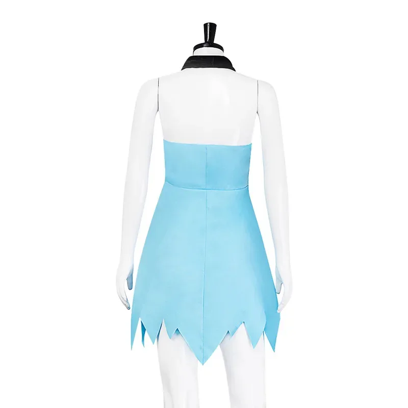 Womens Rubble Cosplay Adult Women Flintstone Betty Party Caveman Costume