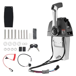 SucceBuy Boat Throttle Control 5006186 Top-Mounted Outboard Remote Control Box for Evinrude Johnson Marine Throttle Control Box