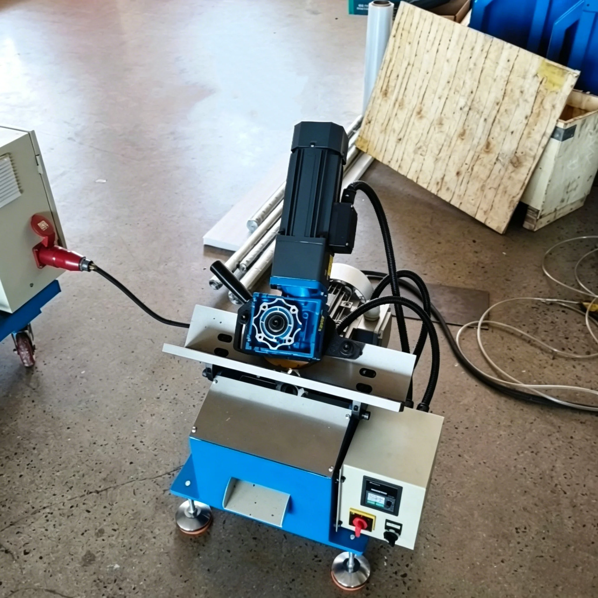 BC-10D Automatic Plate Beveling Machine Steel Stainless Steel Plate Edge Milling Chamfer Beveler 30-60° Adjustable Bevel Angle