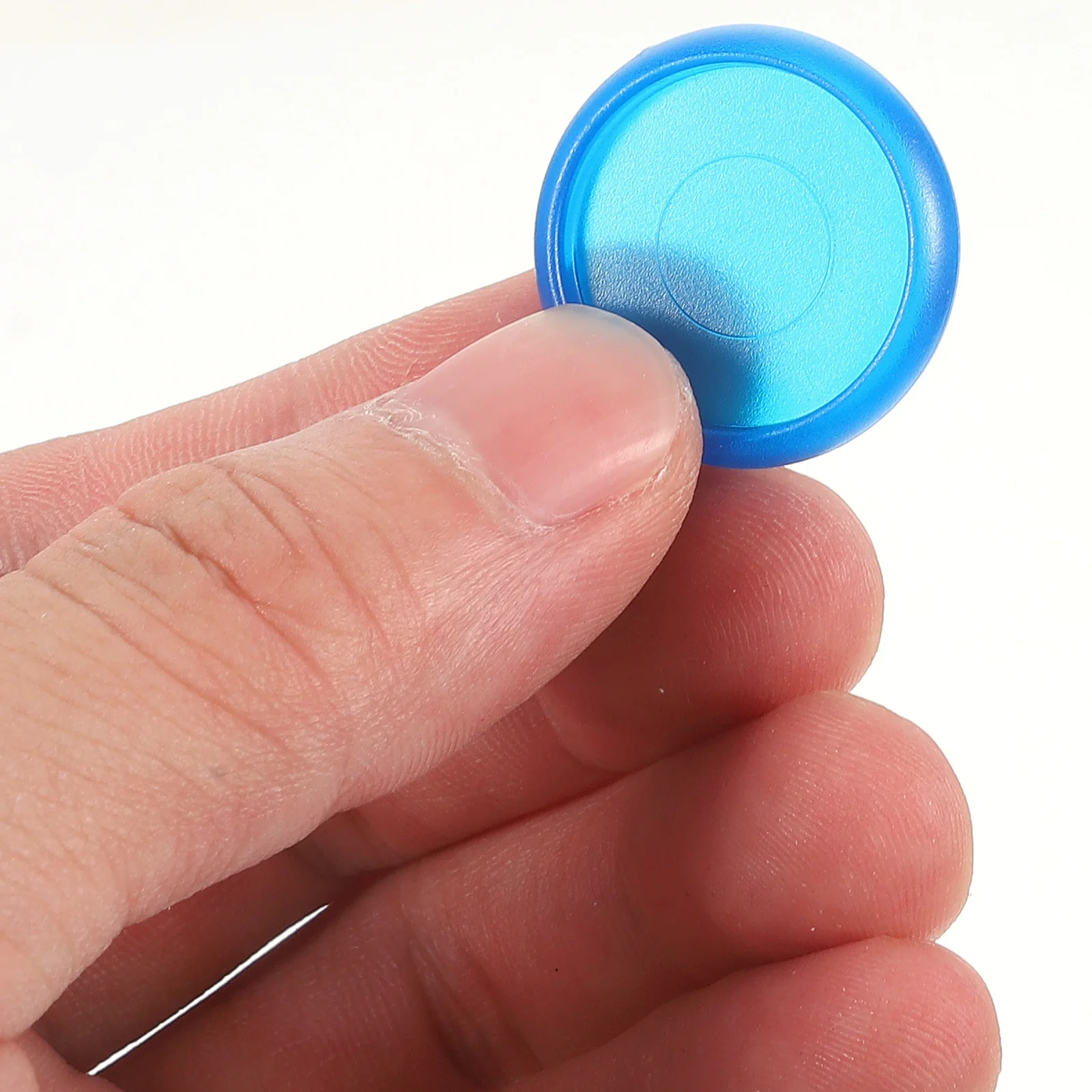 44Pcs Round Binder Rings High-Class ABS Smooth Surface Loose Leaf Binding Discs for Office School Home Plastic Binding Disc