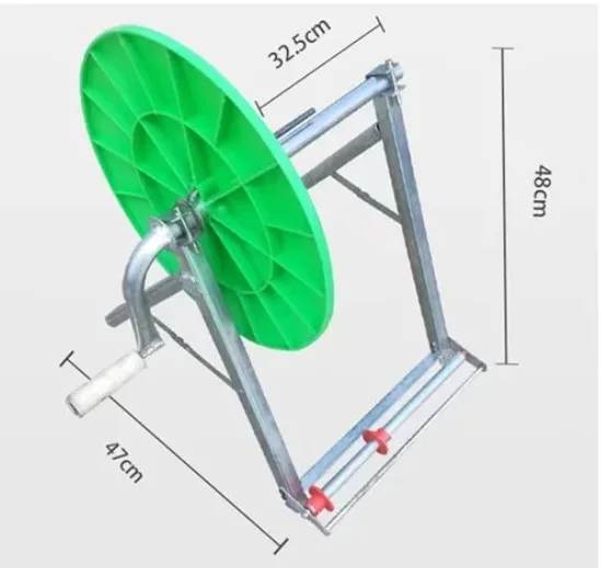 Imagem -06 - Nova Bobina de Água Artefato Agrícola Irrigação Tubulação de Água Enrolamento e Máquina de Fechamento tipo Piso Dobrável Super Longo Rack de Tubulação