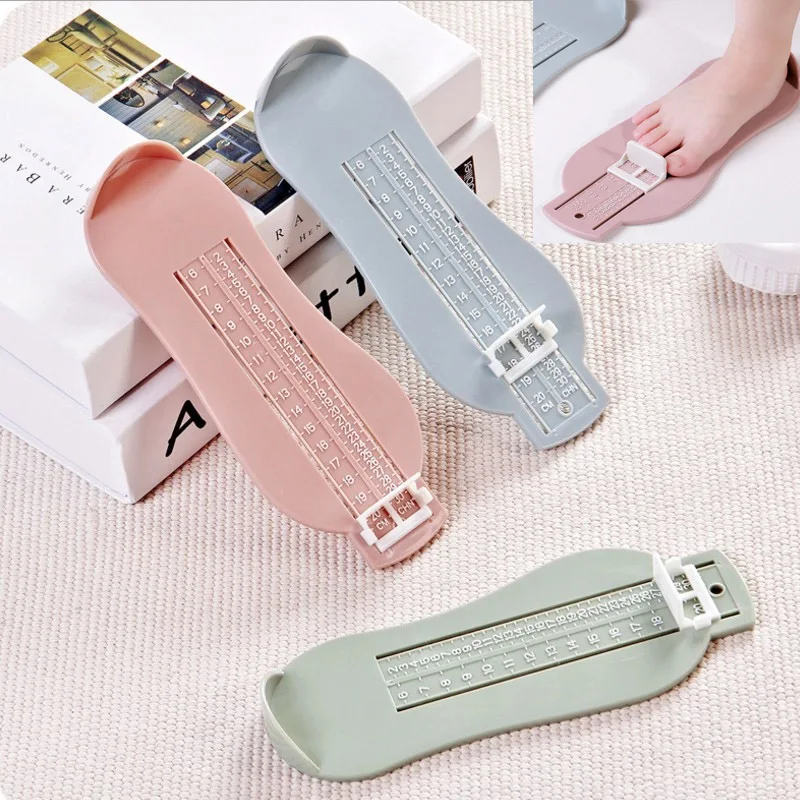 Foot Measuring Device Baby Tool Family Online Buying Shoes Foot Length Measuring Ruler With Scale for 0-8 Years Old Kids