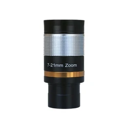 Telescope Accessories 1.25 Inches 7-21mm Zoom Eyepiece All Metal Continuous Zoom 5P9984X