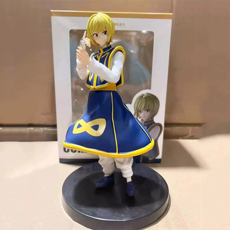 

Аниме Kurapika HUNTER×HUNTER Фигурка GK Hunter X Hunter Фигурка 18 см Модель из ПВХ Коллекция Орнамент Игрушки Подарки по периметру