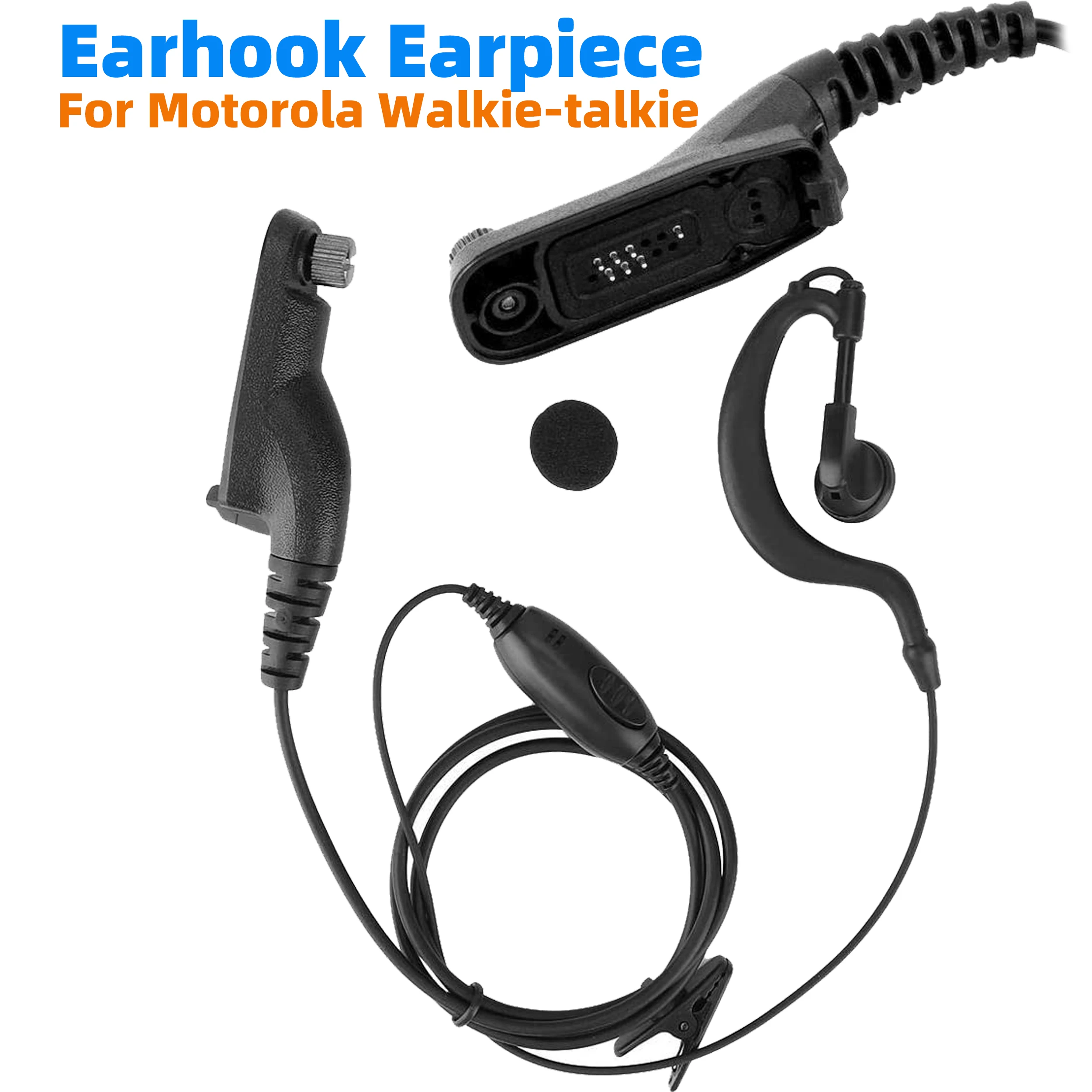 

Наушник с микрофоном PTT, гарнитура для Motorola Xir P8268 P8668 DP3400 DP4400 DP3600 DP4600 DP4600 DGP8550 DPG6150 APX6000 APX7000 Радио