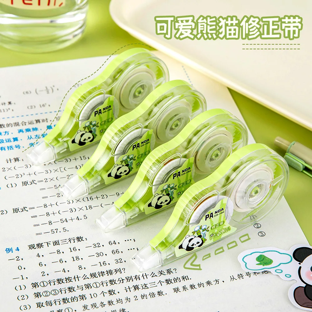 Correction Tape Cute White Out Tape Kawaii Panda Correction Tape Easy To Use Applicator For Instant Corrections For Students