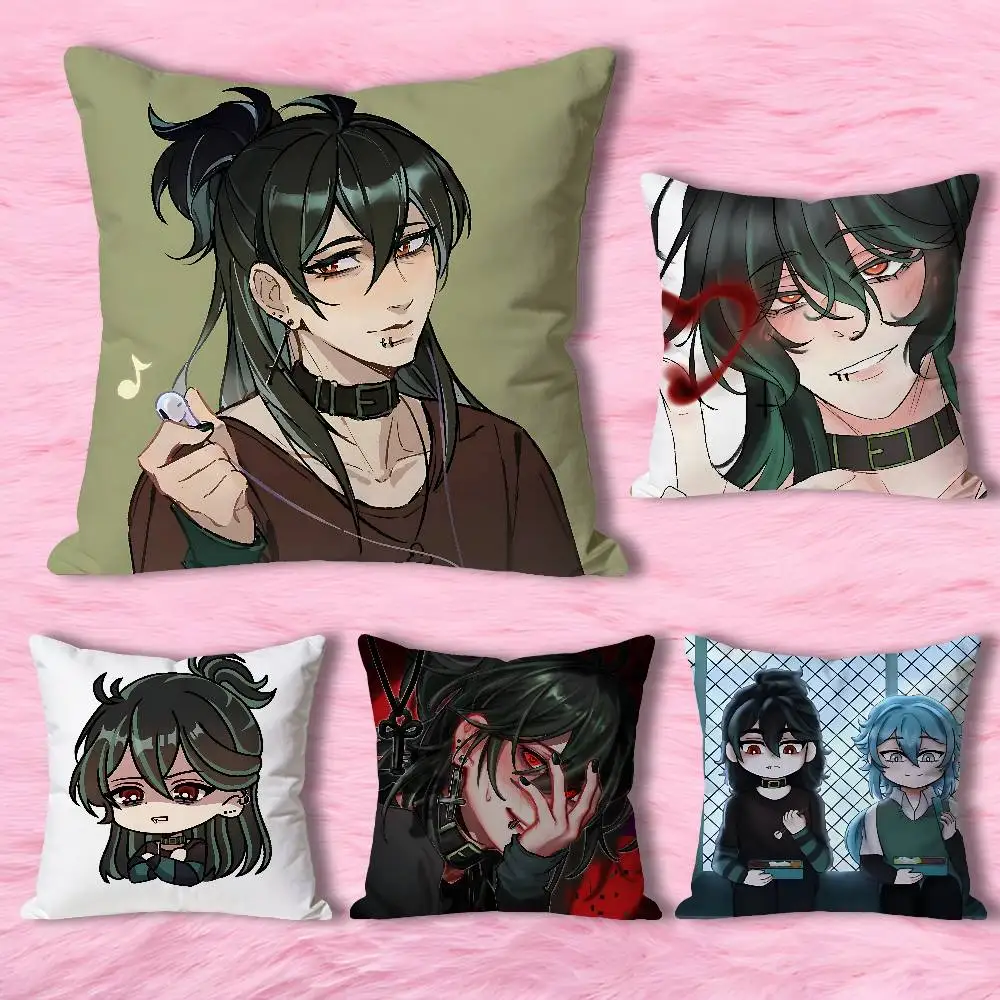 

Game The Kid at The Back S-Sol Various Sizes Square Pillow Case For Car Home Bedchamber Decor Custom Valentine gift