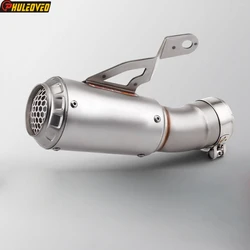For BMW S1000RR M1000RR 2019-2026 S1000R M1000R 2021-2026 Motorcycle Exhaust Slip-on Mid Link Pipe Escape Moto Muffler Can Pot