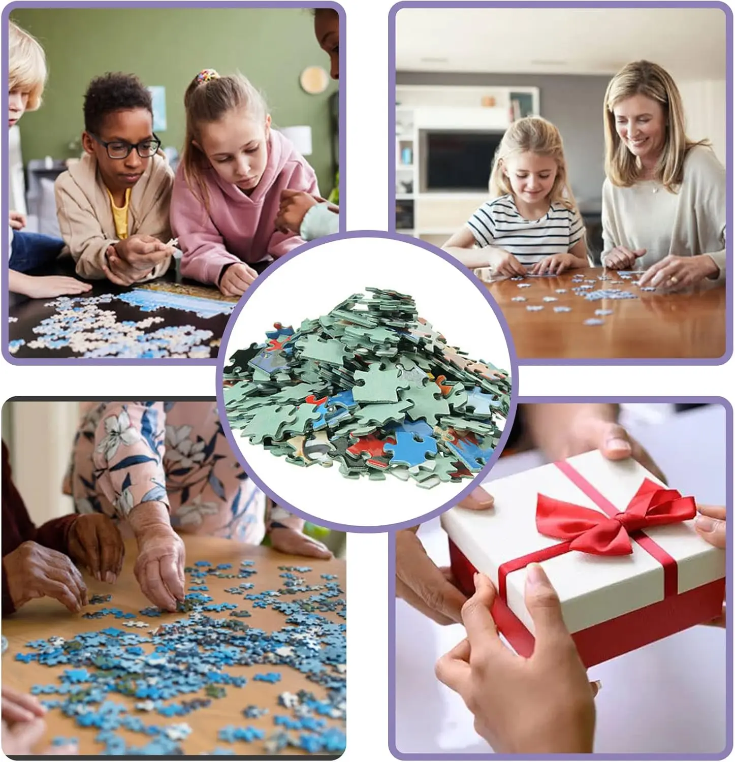 Puzzle Jigsaw Kayu Kastil Pulau Bersejarah Latihan Otak Relaksasi Sains Kekasih Hadiah Dekorasi Dinding Rumah untuk Teman Dewasa