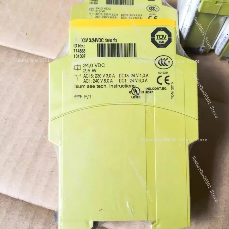 PZE X4V Series Safety Relay 774583 774580 774582 774581 Contact Expansion Module Delay On De Energization