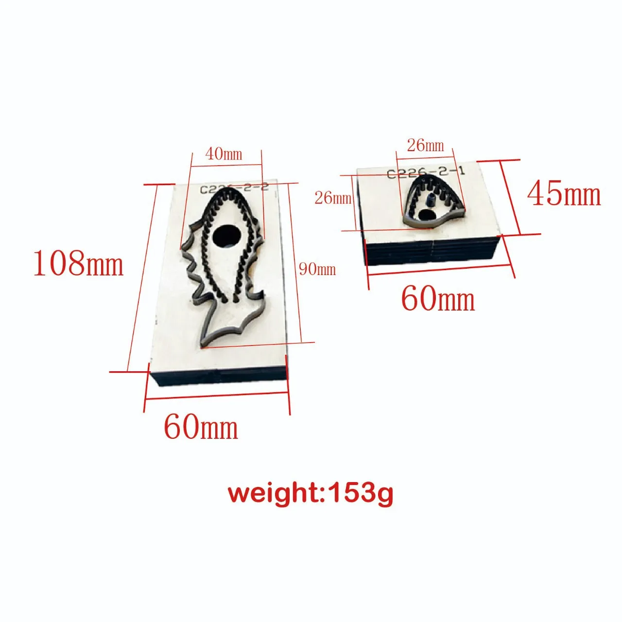 Small Fish Pendant Leather Cutting Die, Handmade Leathercraft Fish String Keychain Die Cut Mold, DIY Leather Bag Charm Template