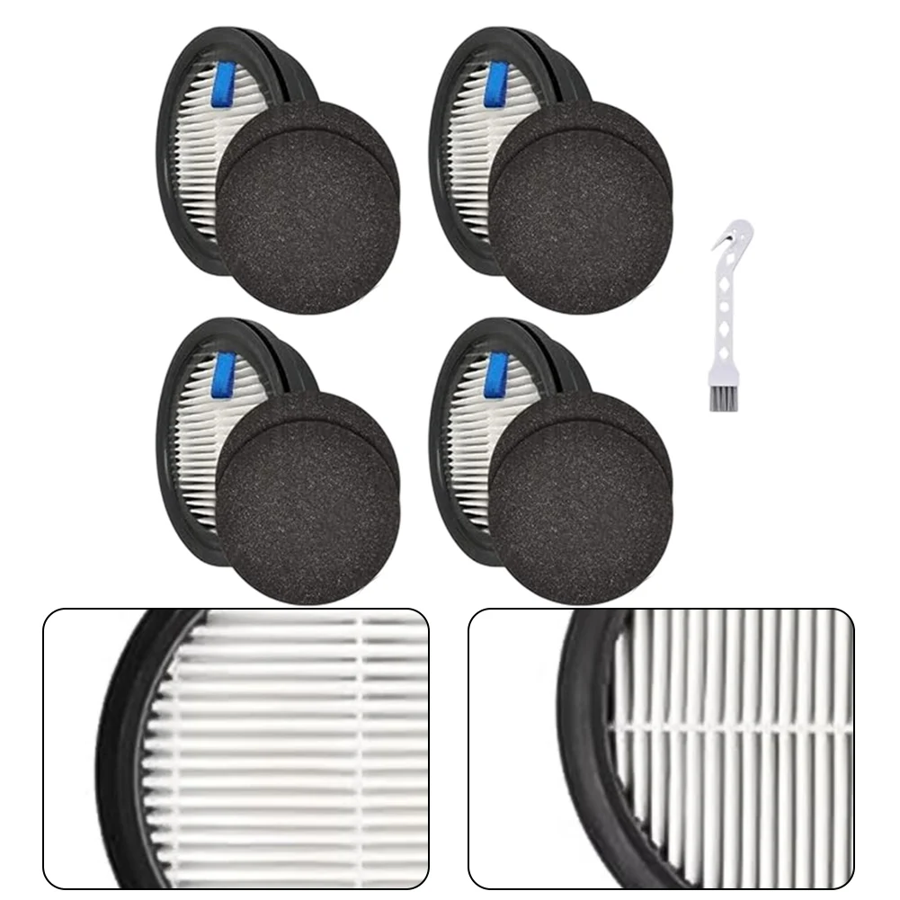 

As Show HEPA Filter Kit Replace Sponge Filter For Vacuum Cleaning Tool Washable Dust Filter Captures Fine Dust
