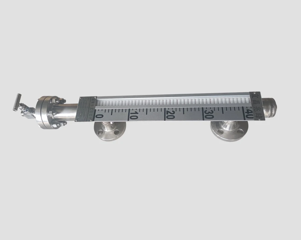 Stainless steel magnetic liquid level gauge for fuel tank water tank