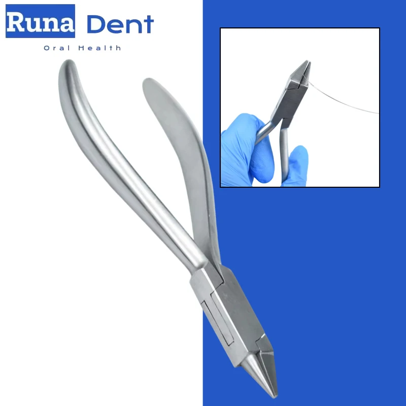 Dental Wire Bending Braces Pliers Loop Forming Ortho Tools Orthodontist Instrument Kit