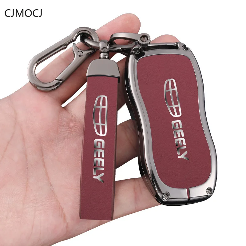 

Premium Zinc Alloy Key Cover Case for Geely Emgrand Boyue L Xingyue S X6 X3 - Protective Key Fob Shell