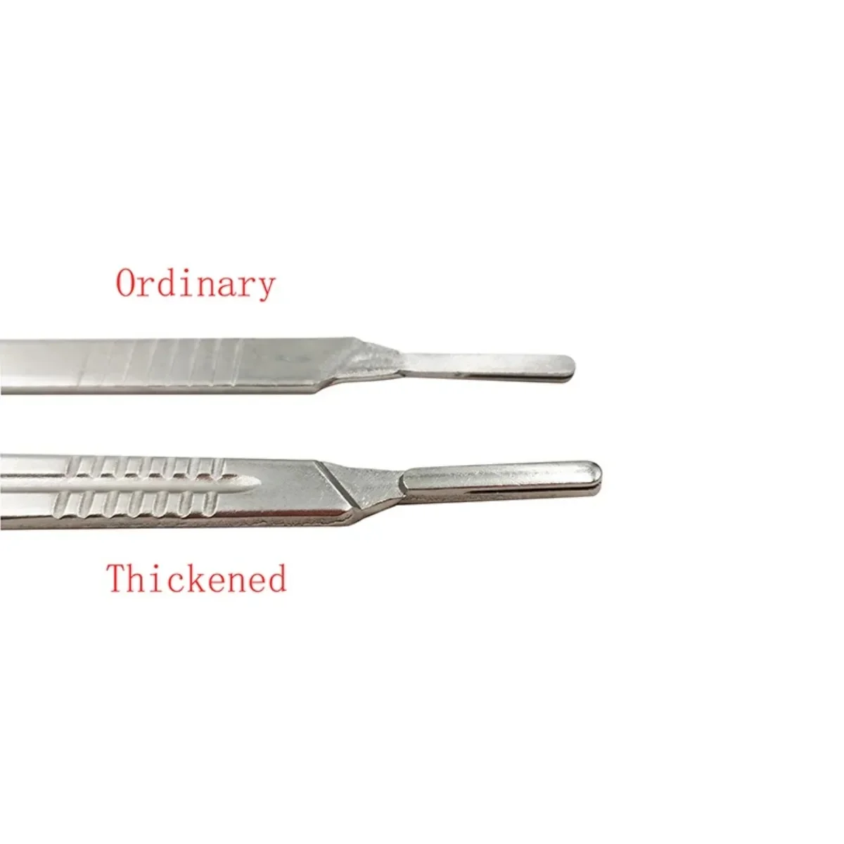 10 pcs Scalpel Handle #3 # 4 Medical Instruments Stainless Steel Dental Surgical Knife Sign Craft Making Knife Blade Holder Tool