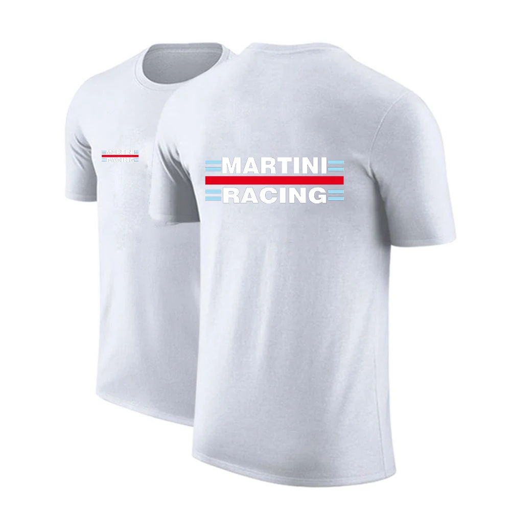 2021 New Men's Martini Racing Harajuku Printing T-Shirt Fashion Solid Color Comfortable Casual Hip Hop Short-Sleeved TeeTops