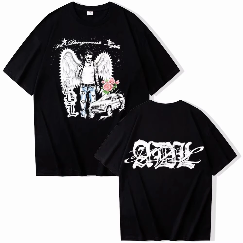 Camiseta New Yeat Adl Rip King Tonka 2026, Ropa para Hombre y Mujer, Estilo Harajuku, Manga Corta, Informal, Verano