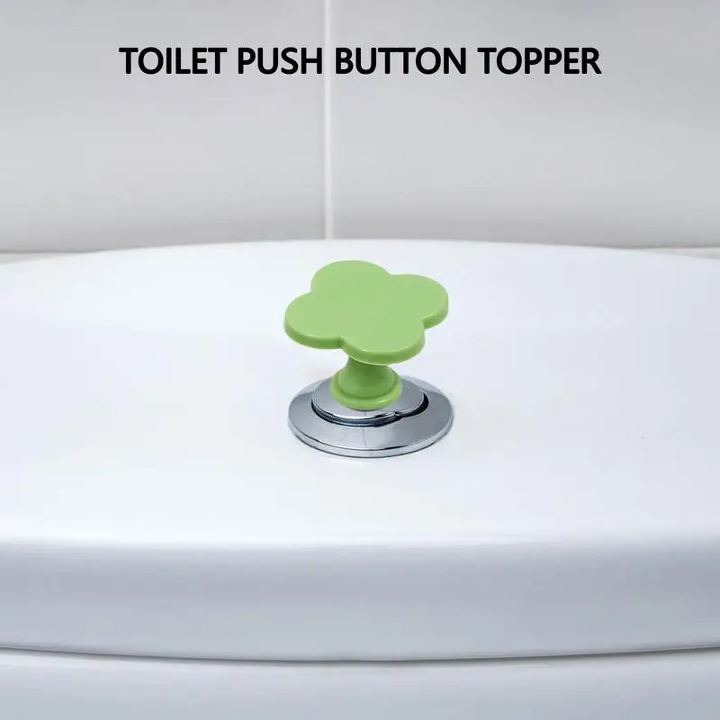 Pulsante wc premere Top 1 pezzo adesivo pulsante wc assistente decorazione della casa gadget multiuso per cucina bagno