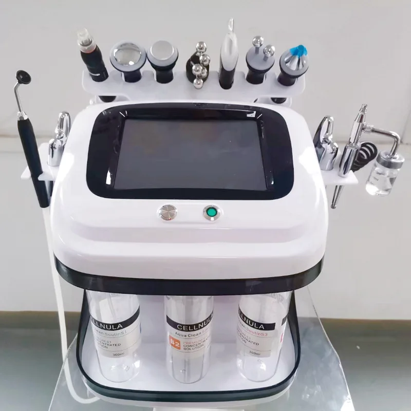 H2 Small Bubble facial machine microdermabrasio facial care deep cleaning hydra dermabrasion Oxygen Equipment