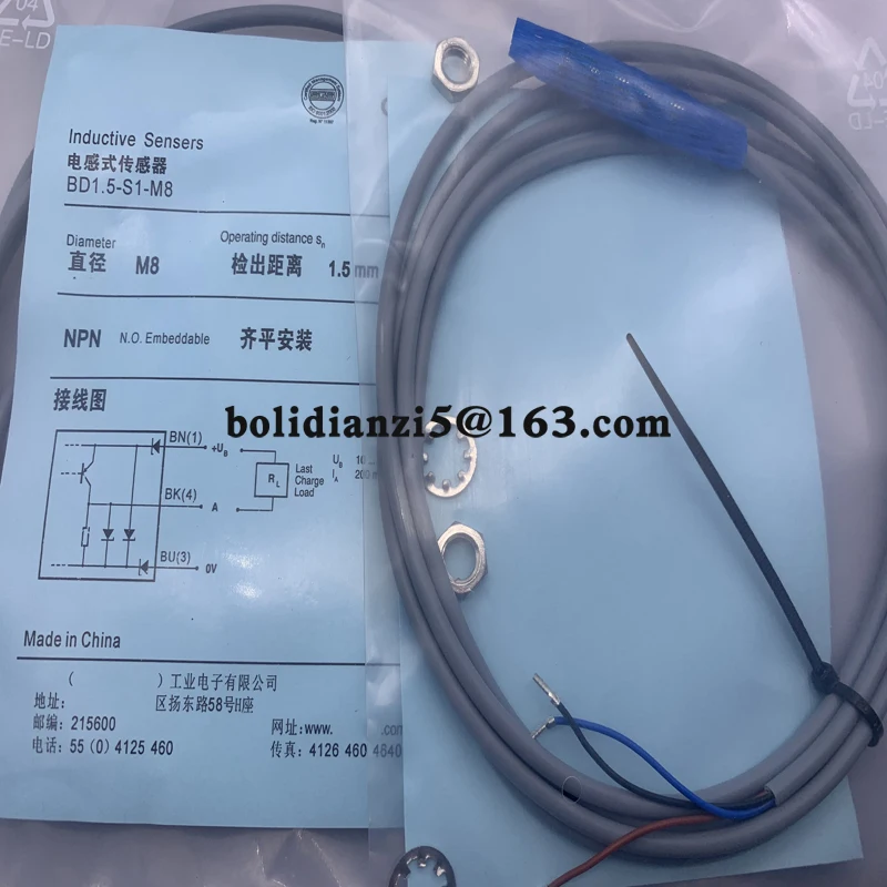 New proximity switch sensor   BD8-S3-M18    BD8-S4-M18    BD1.5-S1-M8   BD1.5-S2-M8    BD1.5-S3-M8   In stock