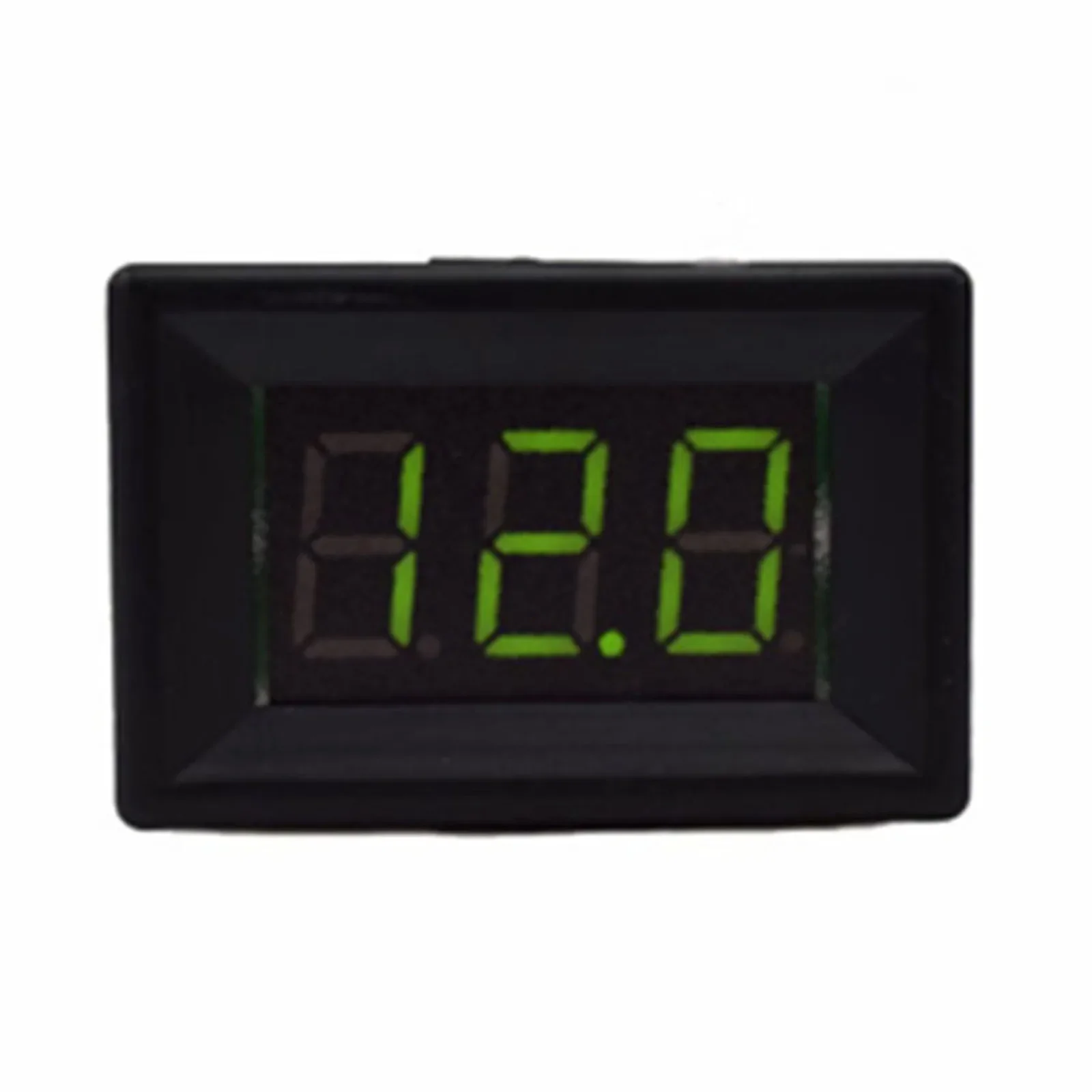 Convenient 2 line LED Voltmeter Accurate DC Voltage Measurement Bright LED Display Reverse Connection Protection