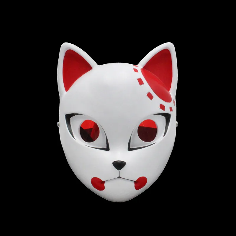 Anime Demon Slayer Kamado Tanjirou mask Cosplay Props  Halloween Carnival Cosplay Party Props Accessories Game Fans Gift