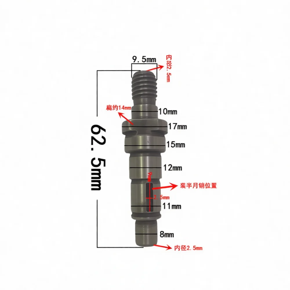 Angle Grinder Spindle Shaft Replacement For Makita 604 Power Electric Tool Parts Metal Cutting Machine Accessory Spare Parts
