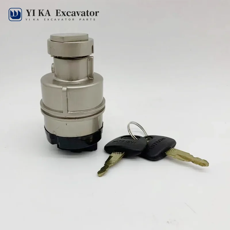 

For Hitachi Zax Ex120 Ex200 Ex240 Ex300-2- 3-5-6 Ignition Switch Electric Door Lock Efi Plug Excavator Start Switch