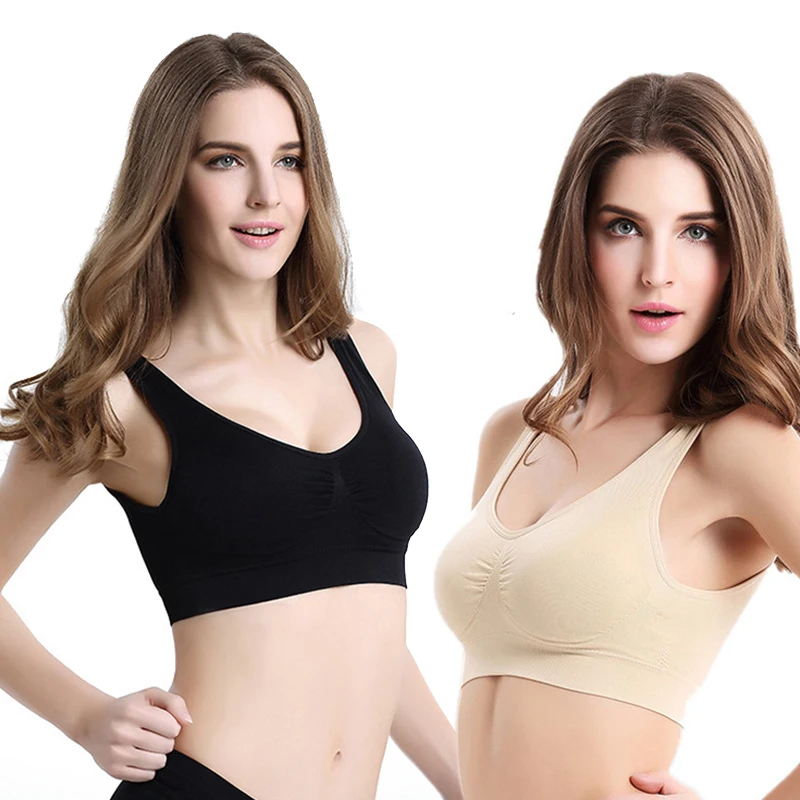 Seamless Bra For Women Push Up Bra Invisible Bralette Breathable Bras Without Bones Wireless With Pads Underwear Plus Size Top