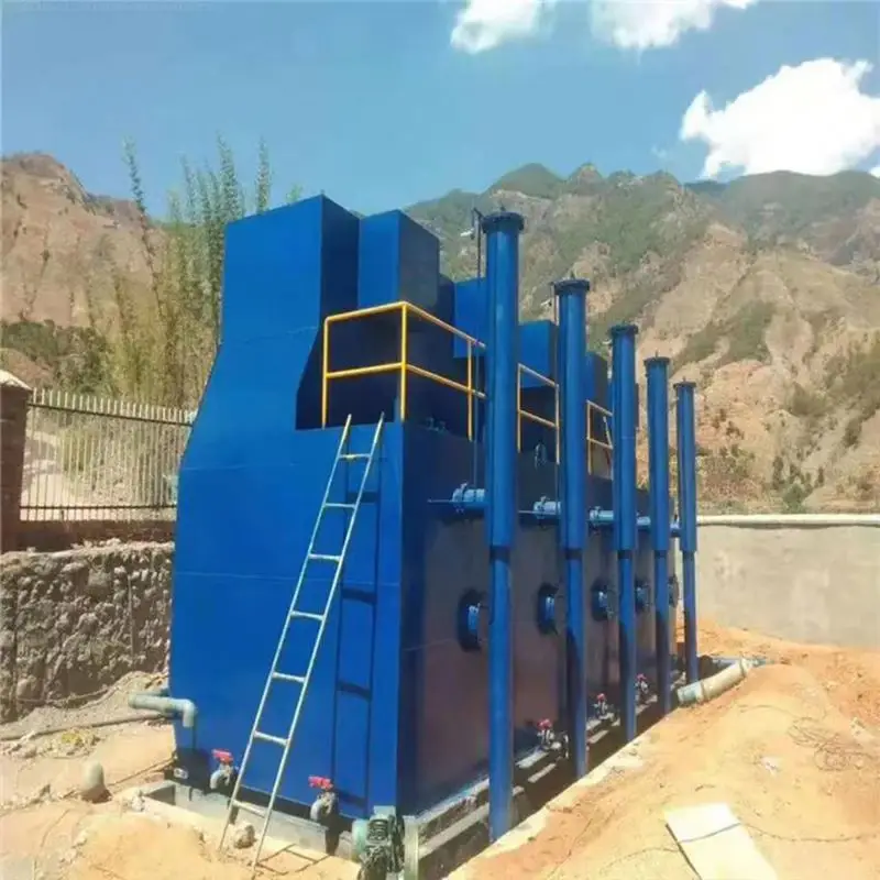 معدات معالجة هندسة مياه الصرف الصحي المحلية المتكاملة، أجزاء فلتر المياه PLC تركز على حماية البيئة