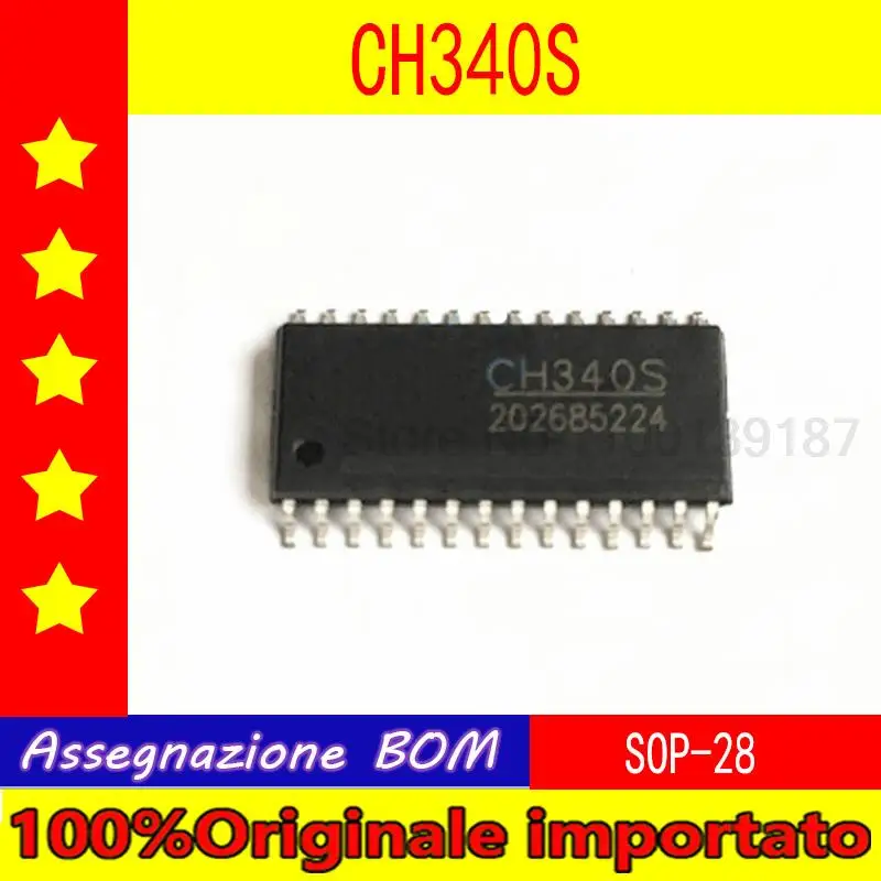 10pcs/lot  CH340B CH340C CH340G SOP-16 CH340T  SSOP-20 CH340S SOP-28 CH340E MSOP10  USB chip  CH340