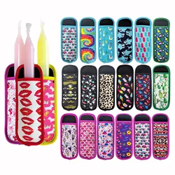 Popsicle Cover Icy Pole Holder Ice Cream Stick Covers Not Freezing And Ice Stick Protective Cover Cartoon Pattern Anti Melting