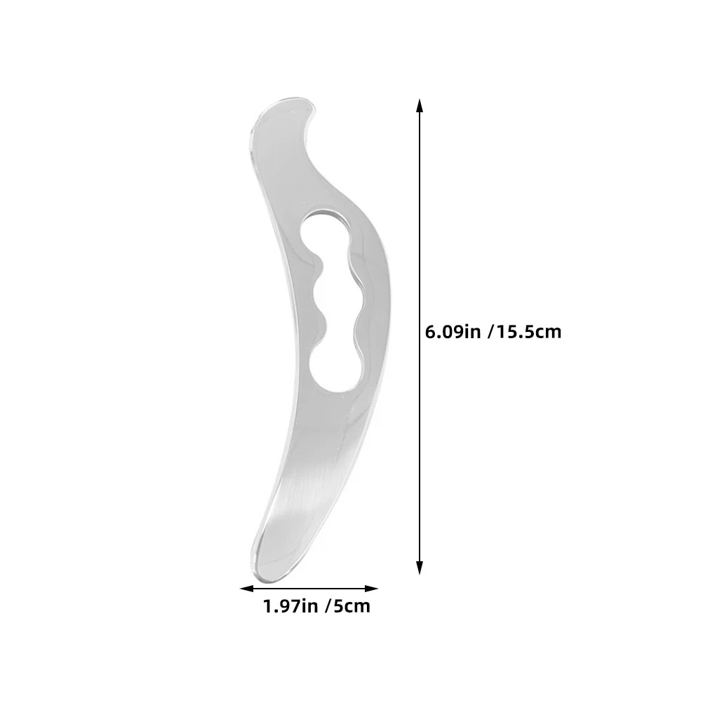 ステンレス鋼の刮痧（かっさ）マッサージツール、顔の筋肉スクレーパー、深層組織アンチエイジングスキンケアツール、フェイススクレーパー