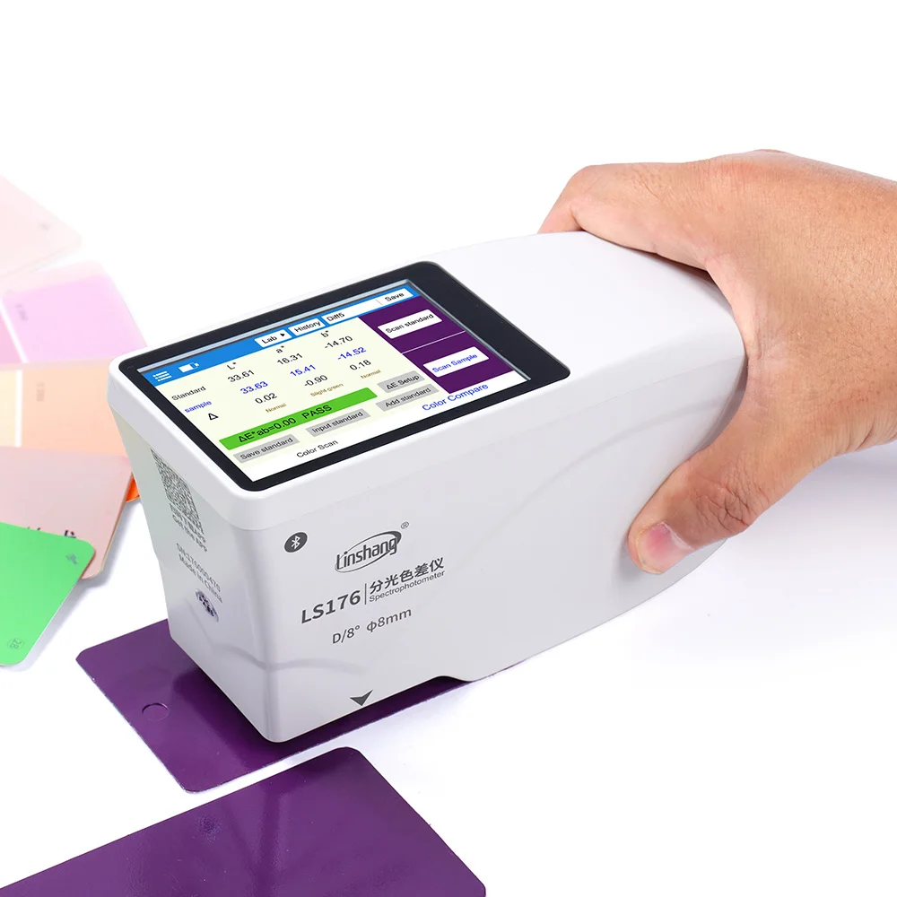 

Factory Price LS176 Spectro Colorimeter D / 8 Color Matching Spectrophotometer High Precision Colorimeter