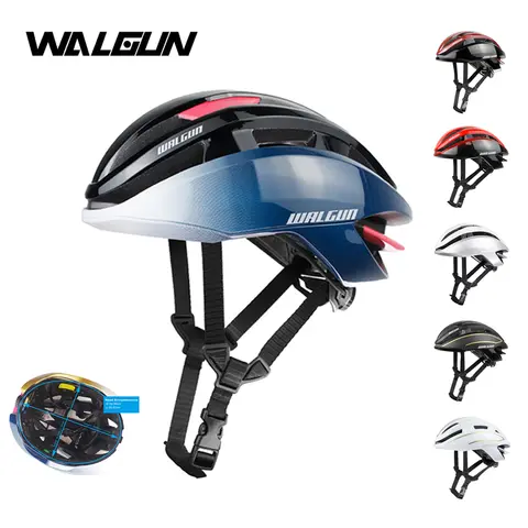 WALGUN 도로 사이클링 헬멧 초경량 에어로 안전하게 캡 Capacete Ciclismo 자전거 MTB Mountain Men 여성 자전거 헬멧 장비 Best5 WALGUN 도로 사이클링 헬멧 초경량 에어로 안전하게 캡 Capacete Ciclismo 자전거 MTB Mountain Men 여성 자전거 헬멧 장비 Best5