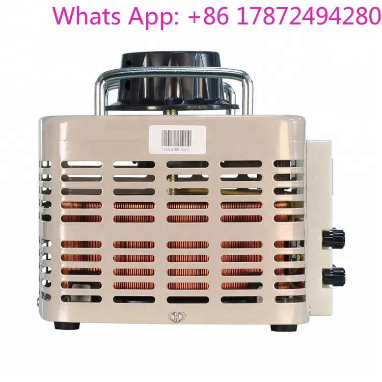 Transformador Variac Monofásico Manual TDGC2-30KVA, Voltaje de Salida CA, Corriente CA, Transformador de Cobre, SVC de Uso General