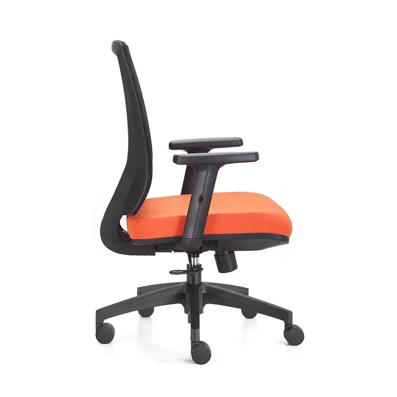 Bürostuhl für Mitarbeiter, moderne, minimalistische Rückenlehne aus Mesh-Computer-Hebereugonomie