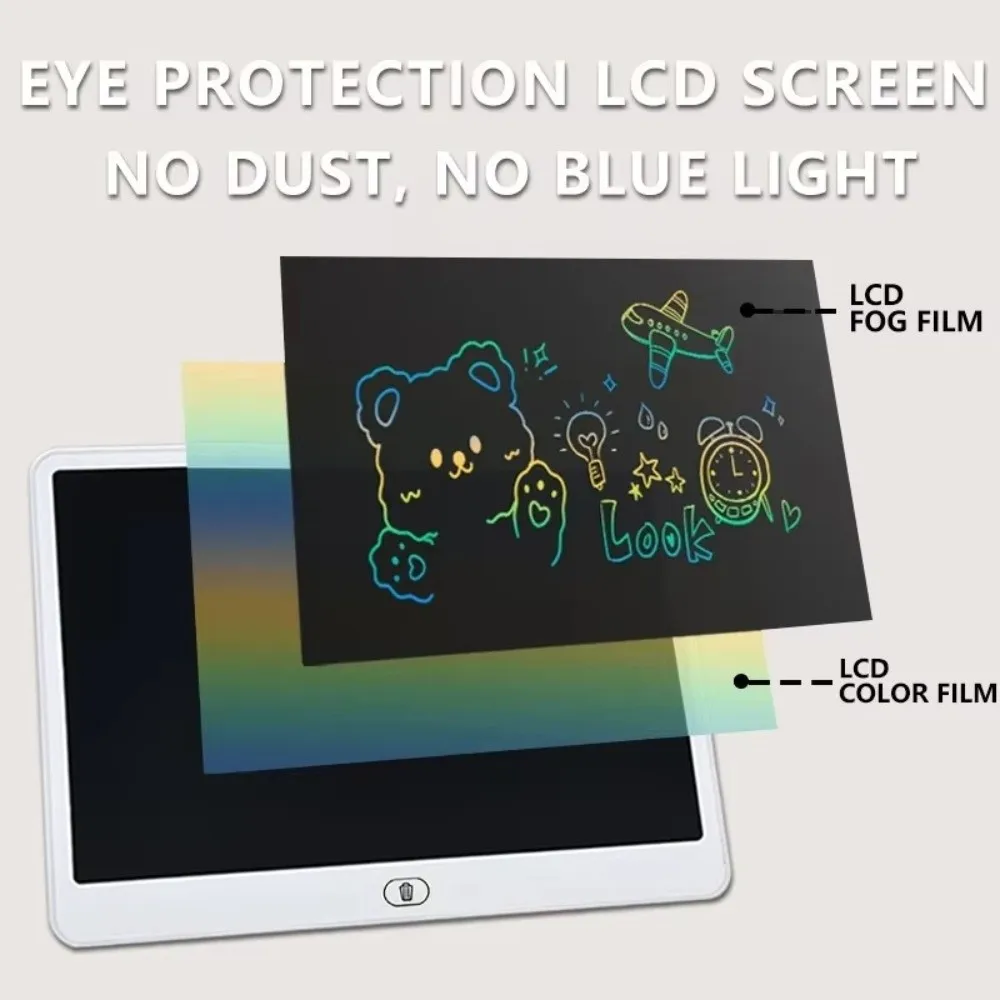 Counting Practice 11/13/16 Inch LCD Writing Board Reusable Erasable Drawing Tablet Color Doodle LCD Writing Tablet Gifts