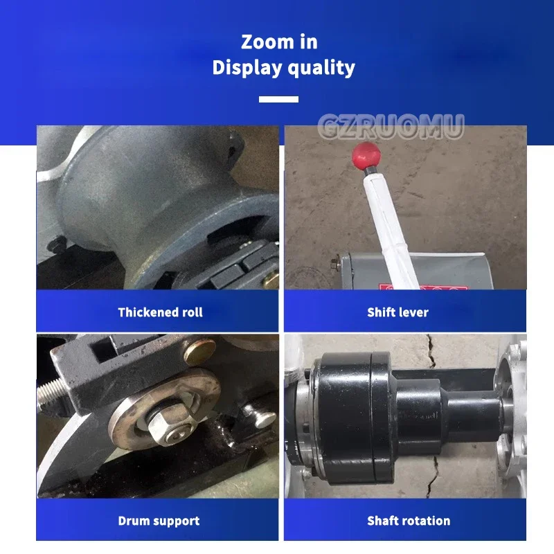 

Моторизованная лебедка, 3-тонная дизельная электрическая лебедка, тросовая тяга, 5-тонная конвейерная лебедка, моторная мельница