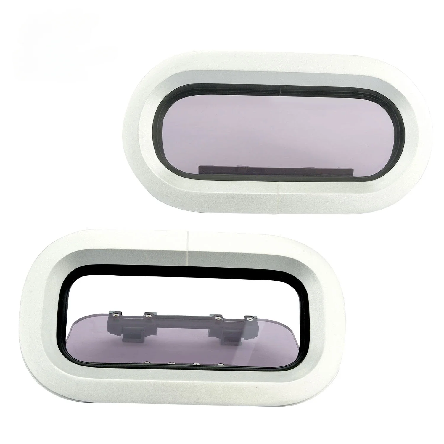 

MARINE Porthole Aluminium Boat Window Hatch Acrylic Oval / Rectangular Shape Opening Portlight For Boat Yacht Fittings